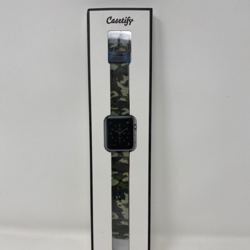 Casetify Green Camo Apple Watch 38mm Band